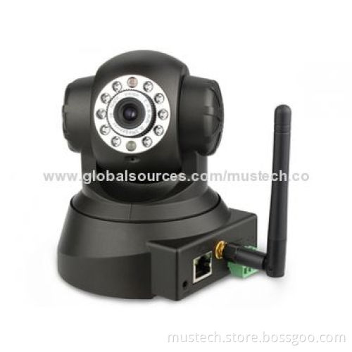 H.264 720P Pan/Tilt WiFi IP Camera with IR-cut and microSD/TF Storage Supported